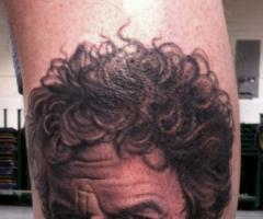 Bob Dylan tattoo