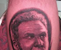 Will Ferrell as Ricky Bobby tattoo