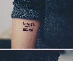 Heart mind - courage fear