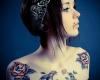 Roses on shoulders