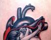 Human Heart Tattoo