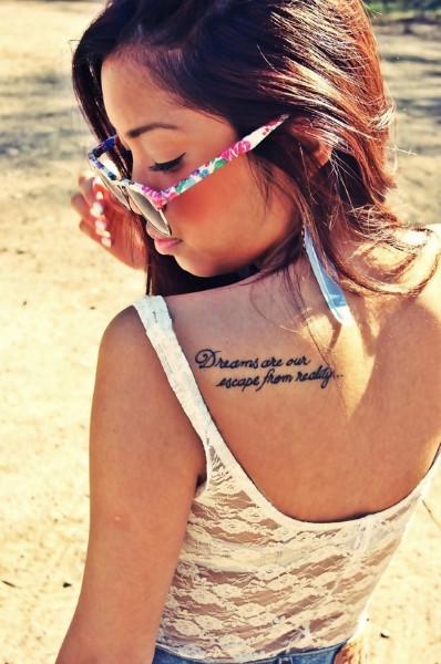 Nice quote tattoo