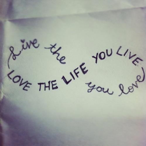 Cute infinite tattoo idea