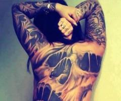 Full back skull