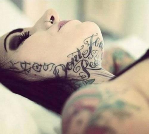 Head tattoos