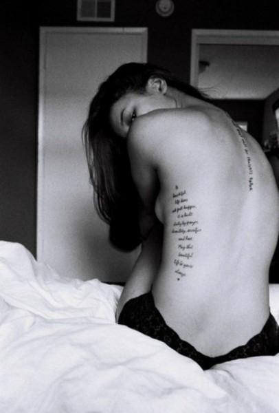 Quotes on back