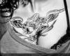 Heart chest tattoo