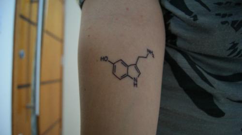 Serotonin tattoos