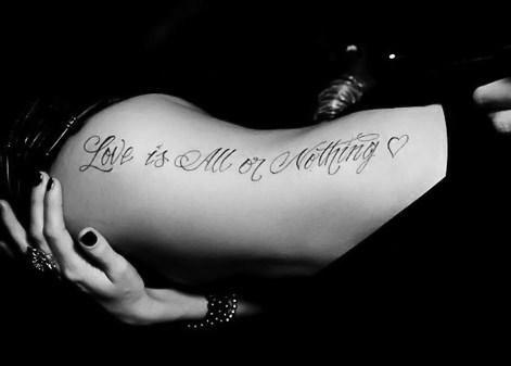 Love Is All Or Nothing