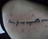 non je ne regrette rien