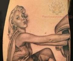 Pin up tattoos