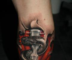 El mejor tatuaje de serpiente