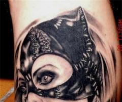 Tatuaje de catwoman