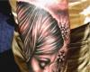 Tatuaje de rostro de mujer