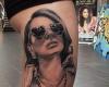 Sexy woman tattoo