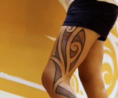 Tatuaje femenino Maori