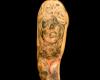 Sleeve tattoo catrina and skull