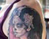 Catrina en el brazo