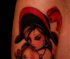 mujer pirata