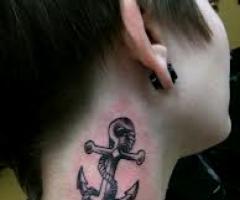 ancla en el cuello