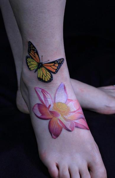 Mariposas para tatuajes en mujeres