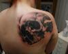 Ideas para calaveras tatuadas en la espalda