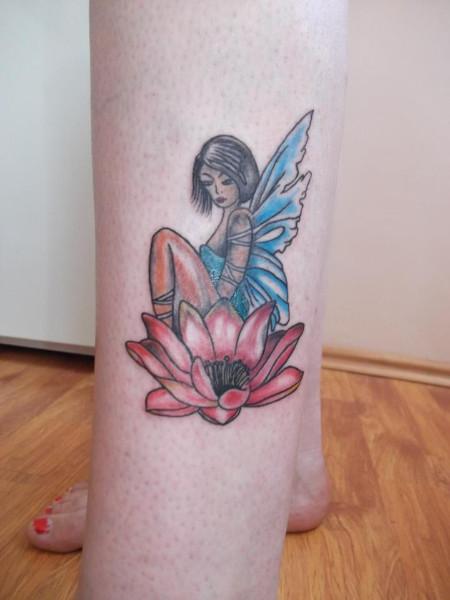 flower, fairy and lotus