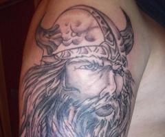 Tatuajes de guerreros vikingos