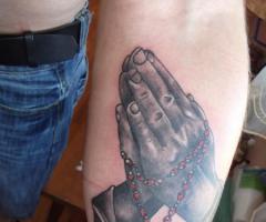 praing hands