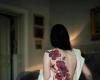 Flower tattoo design for lady