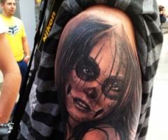 catrina tatuaggio