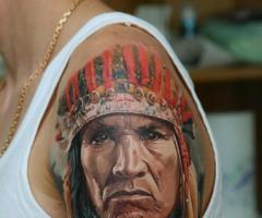 Capo indiano Tattoo