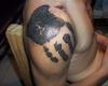 Tatuaje de Huella de Mano