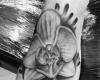 Flower b&w
