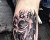 Skull with teeth