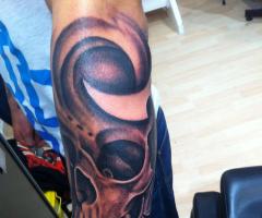 Skull tatouage