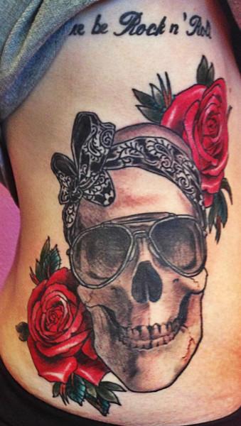 tatovering av hodeskaller