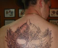 kata tattoo full back