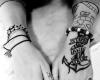 tattoo hand anchor