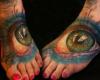 ojo en los pies