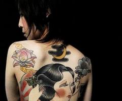 Geisha tattoos for men and women