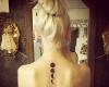 moon tattoo on girl