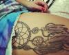 tattoo dreamcatcher girl