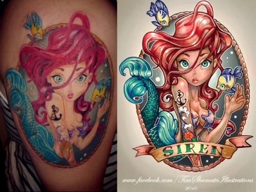 La sirenita tattoo