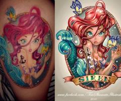 La sirenita tattoo