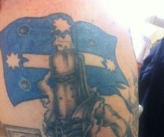 Ned Kelly Tattoo