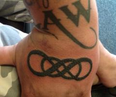 double infinity tattoo