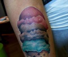 delicious ice cream tattoo