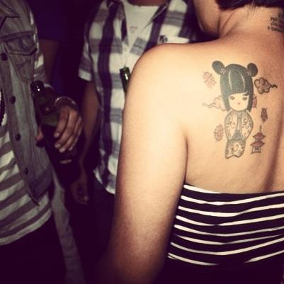 Kokeshi tattoo