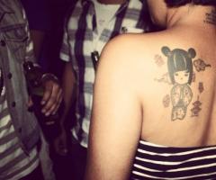 Kokeshi tattoo